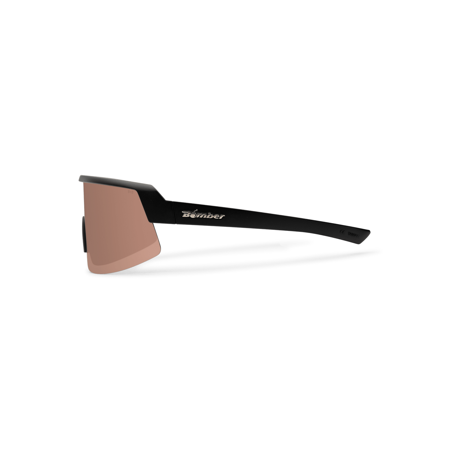 BOMB RIPPA Safety - Polarized Rose Gold - Safety Glasses - Bomber Eyewear - BRP111PM