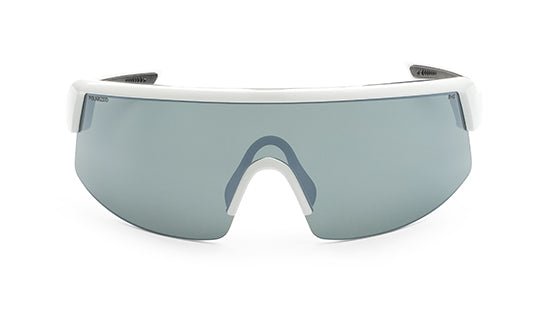 BOMB RIPPA Safety - Polarized Silver Mirror White - Safety Glasses - Bomber Eyewear - BRP115M