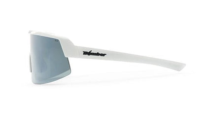 BOMB RIPPA Safety - Polarized Silver Mirror White - Safety Glasses - Bomber Eyewear - BRP115M