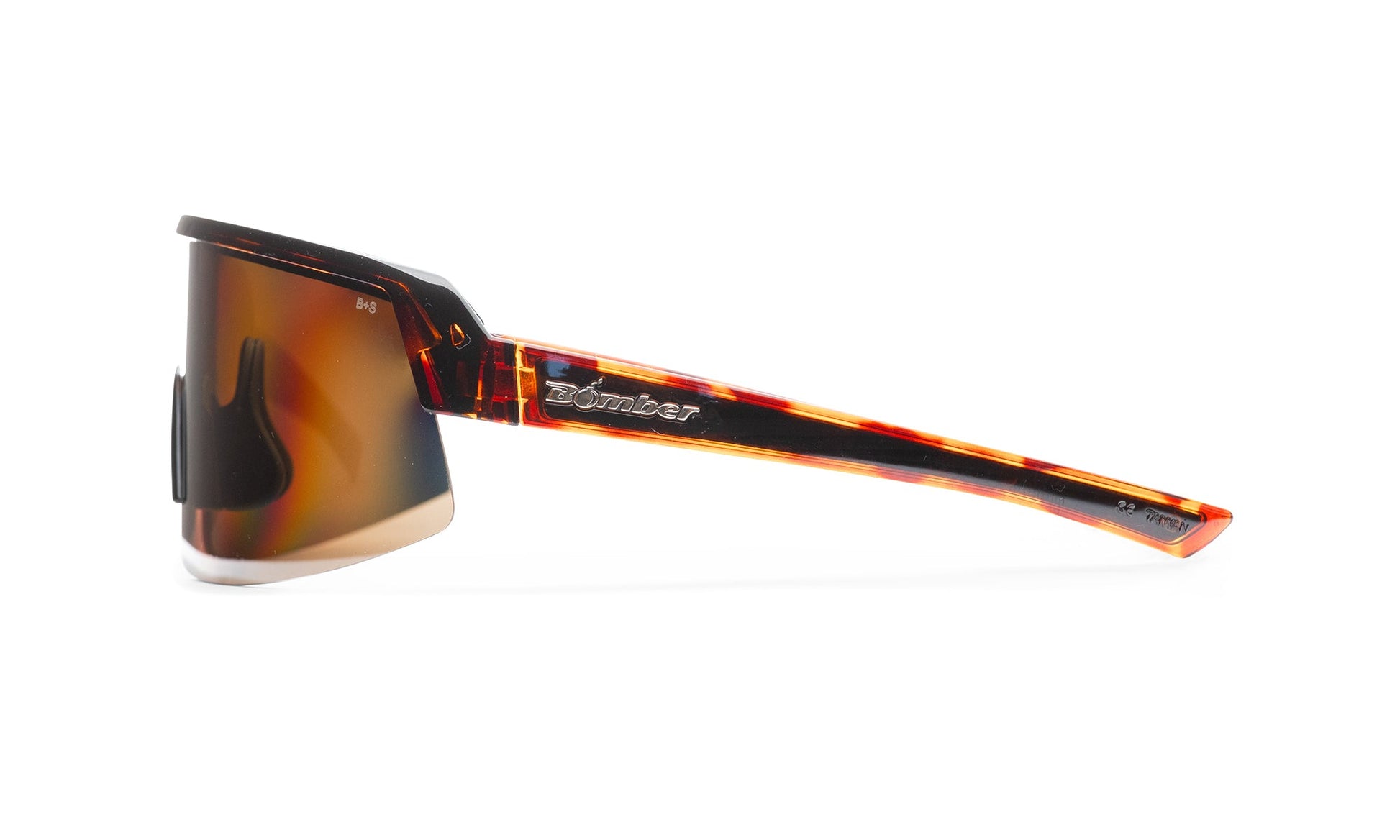 BOMB RIPPA Safety - Polarized Tortoise - Safety Glasses - Bomber Eyewear - BRP112