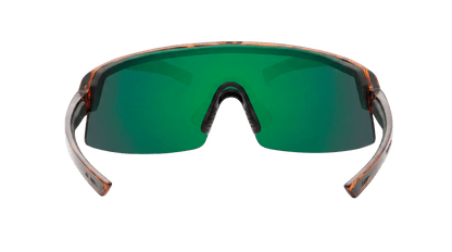 BOMB RIPPA Safety - Polarized Tortoise GREEN MIRROR - Safety Glasses - Bomber Eyewear - 