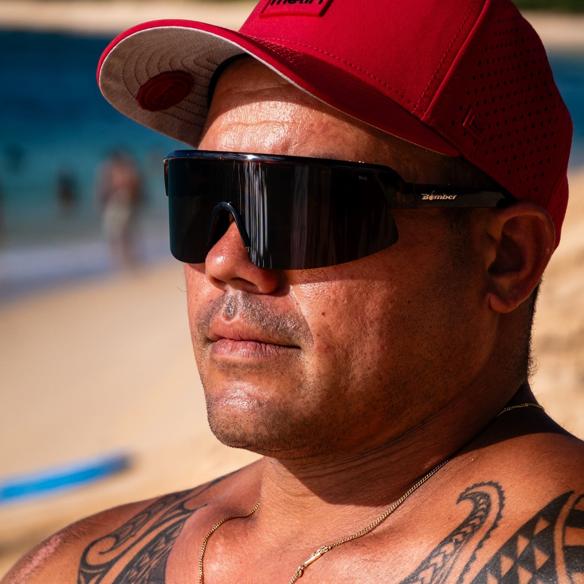 BOMB RIPPA Safety - Polarized Tortoise - BRP112 – Bomber Eyewear