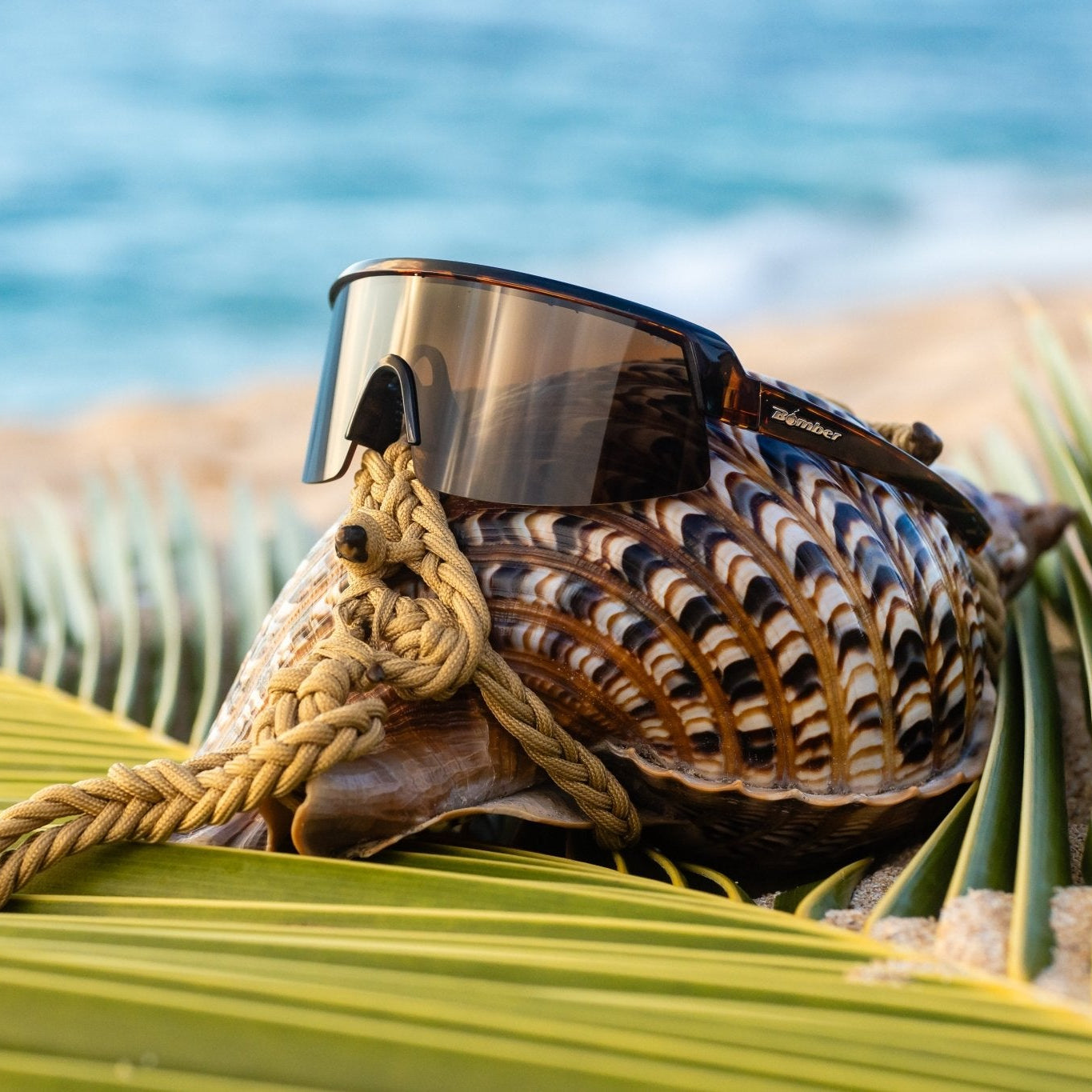 BOMB RIPPA Safety - Polarized Tortoise - Safety Glasses - Bomber Eyewear - BRP112