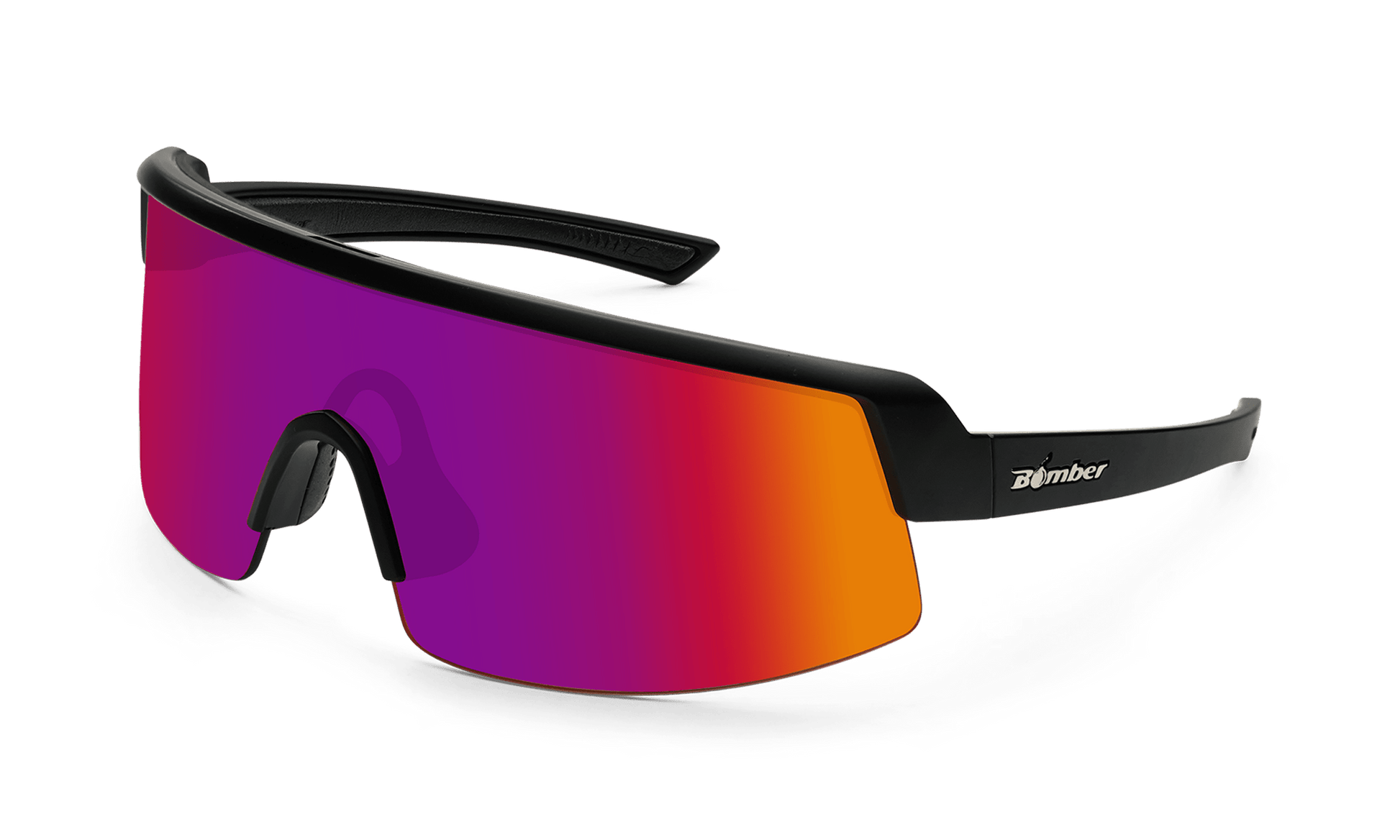 BOMB RIPPA Safety - Red Mirror - Safety Glasses - Bomber Eyewear - BRP103RM