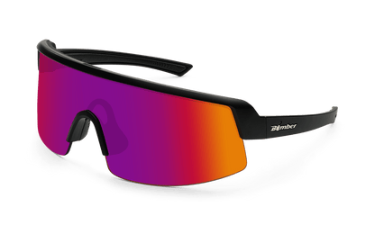 BOMB RIPPA Safety - Red Mirror - Safety Glasses - Bomber Eyewear - BRP103RM