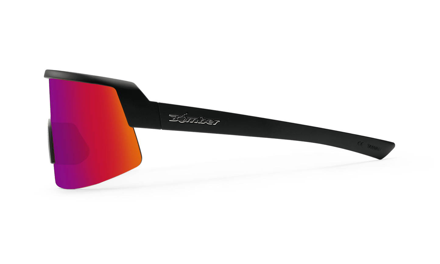 BOMB RIPPA Safety - Red Mirror - Safety Glasses - Bomber Eyewear - BRP103RM