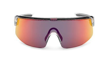 BOMB RIPPA Safety - Revo Red Mirror Crystal - Safety Glasses - Bomber Eyewear - BRP104RM