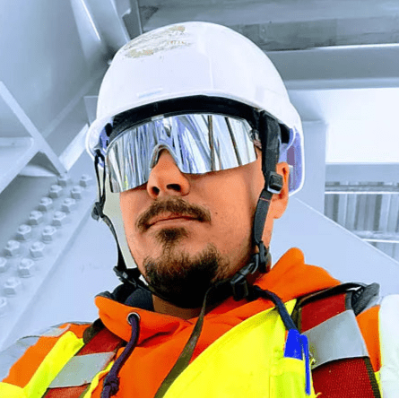 BOMB RIPPA Safety - Silver Mirror Crystal - Safety Glasses - Bomber Eyewear - BRP104