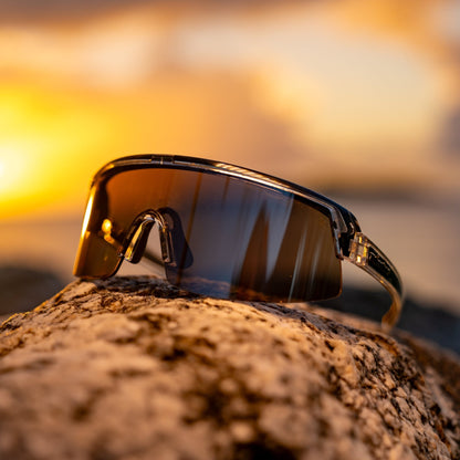 BOMB RIPPA Safety - Silver Mirror Crystal - Safety Glasses - Bomber Eyewear - BRP104