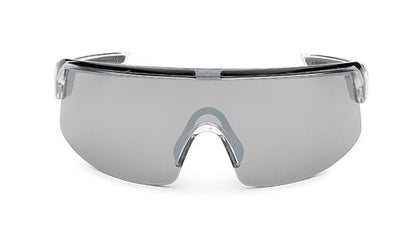 BOMB RIPPA Safety - Silver Mirror Crystal - Safety Glasses - Bomber Eyewear - BRP104