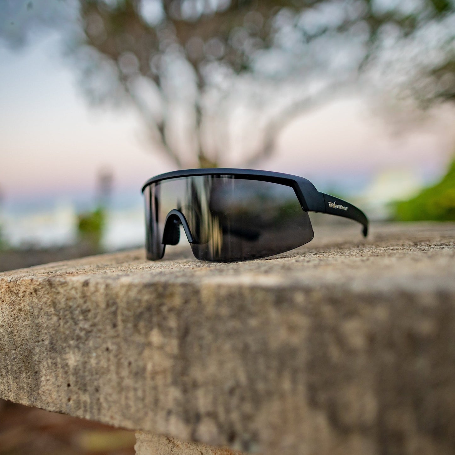 BOMB RIPPA Safety - Smoke - Safety Glasses - Bomber Eyewear - BRP103