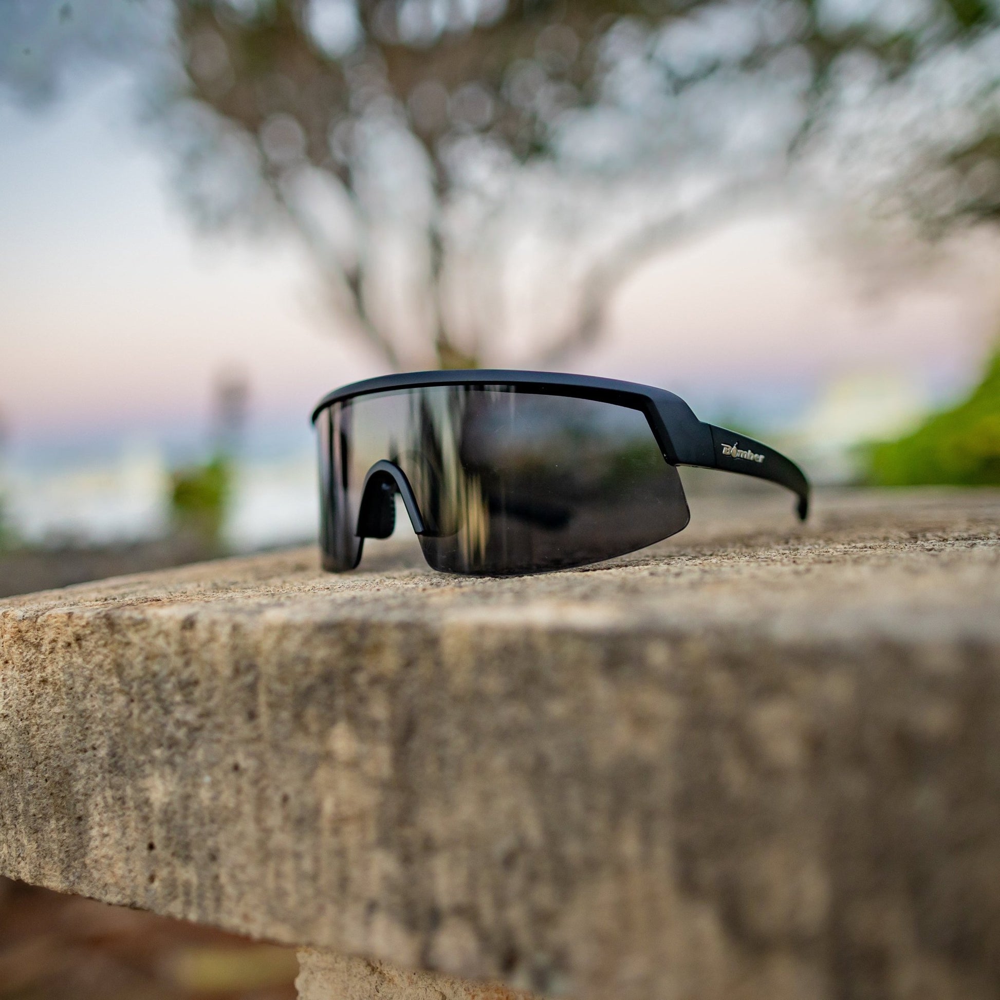 BOMB RIPPA Safety - Smoke - Safety Glasses - Bomber Eyewear - BRP103