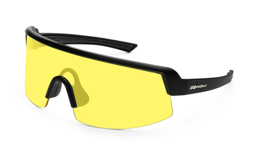 BOMB RIPPA Safety - Yellow - Safety Glasses - Bomber Eyewear - BRP102