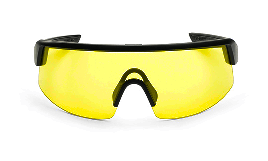 BOMB RIPPA Safety - Yellow - Safety Glasses - Bomber Eyewear - BRP102