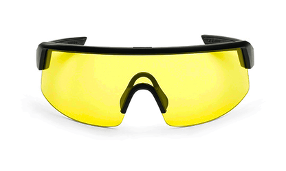 BOMB RIPPA Safety - Yellow - Safety Glasses - Bomber Eyewear - BRP102