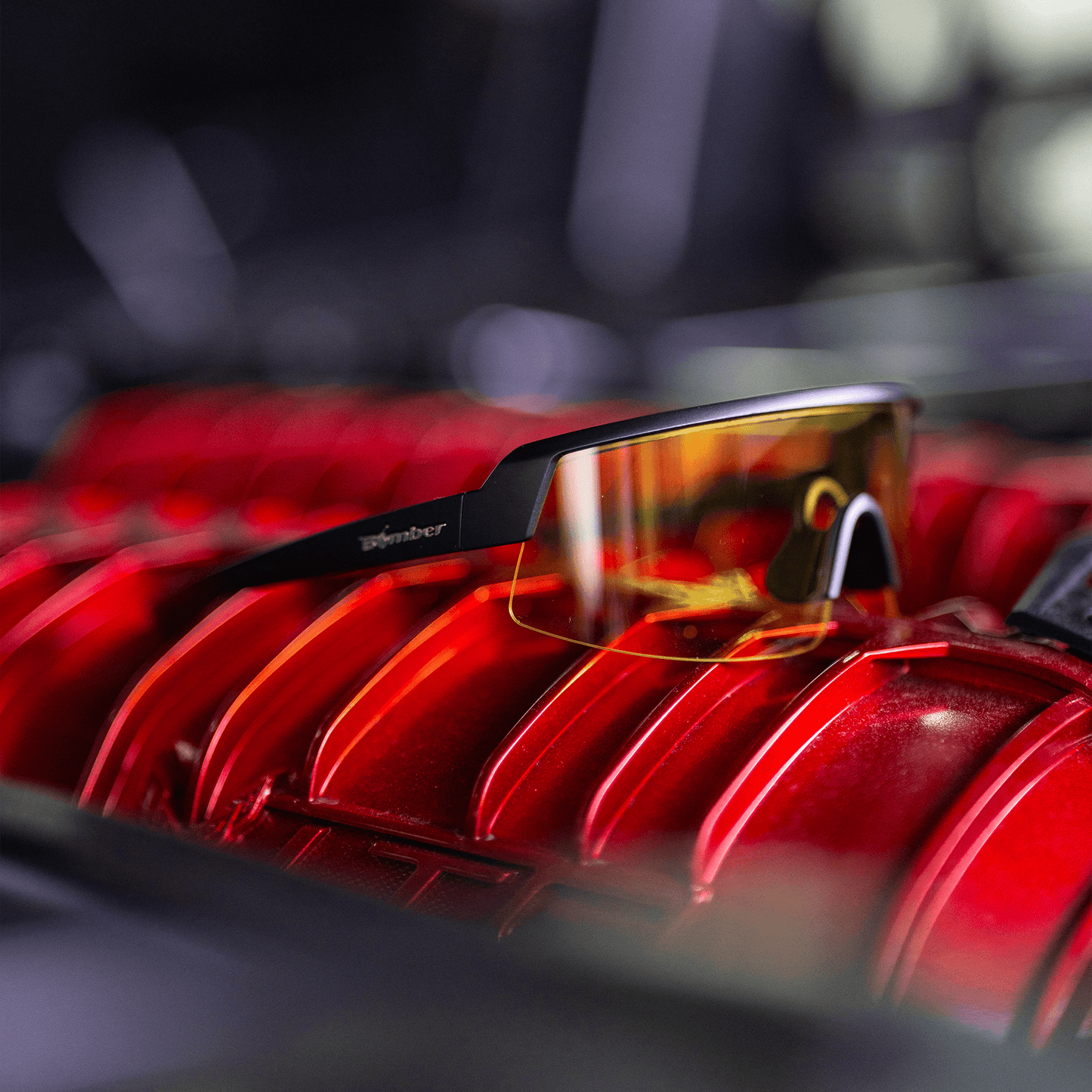 BOMB RIPPA Safety - Yellow - Safety Glasses - Bomber Eyewear - BRP102