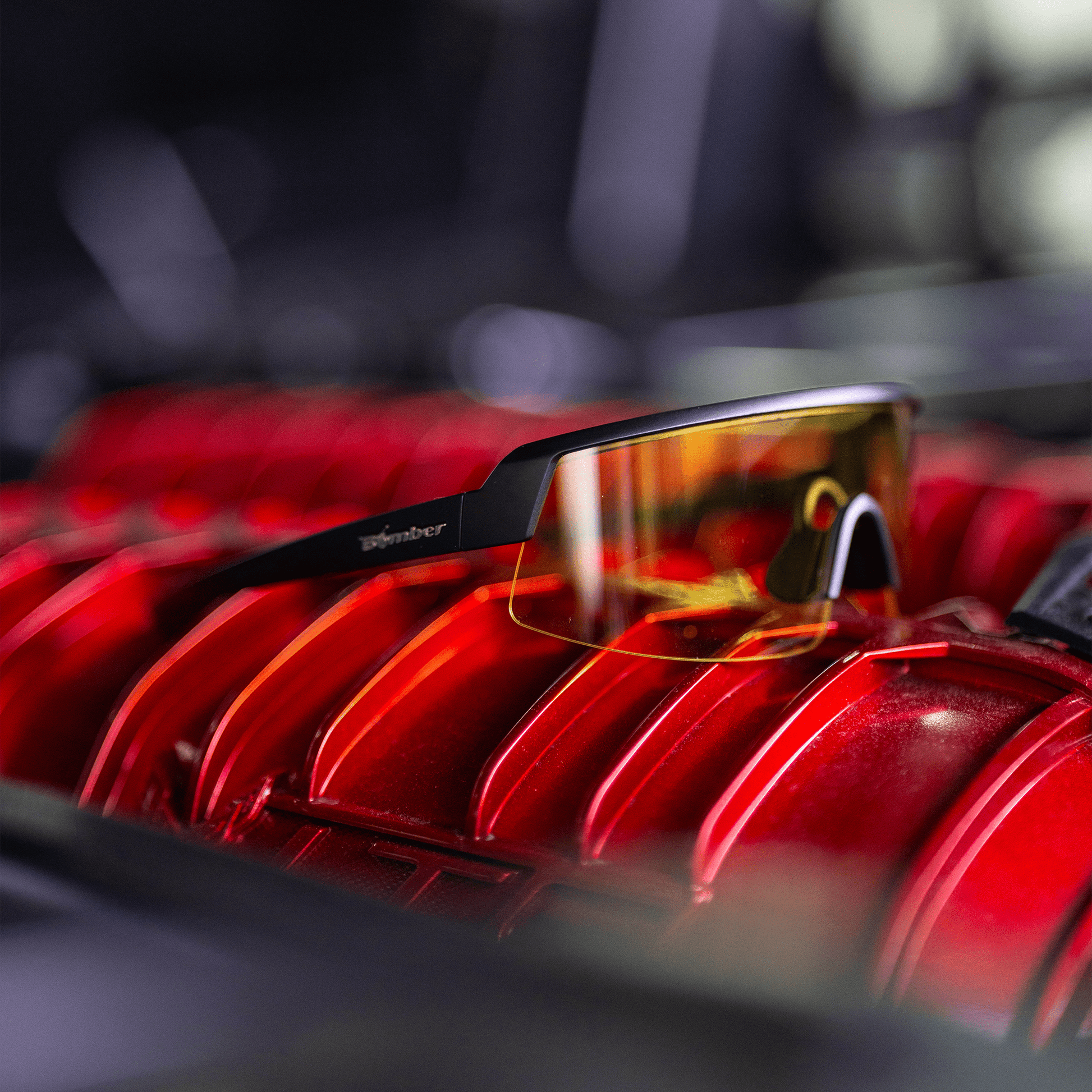 BOMB RIPPA Safety - Yellow - Safety Glasses - Bomber Eyewear - BRP102