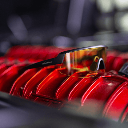 BOMB RIPPA Safety - Yellow - Safety Glasses - Bomber Eyewear - BRP102