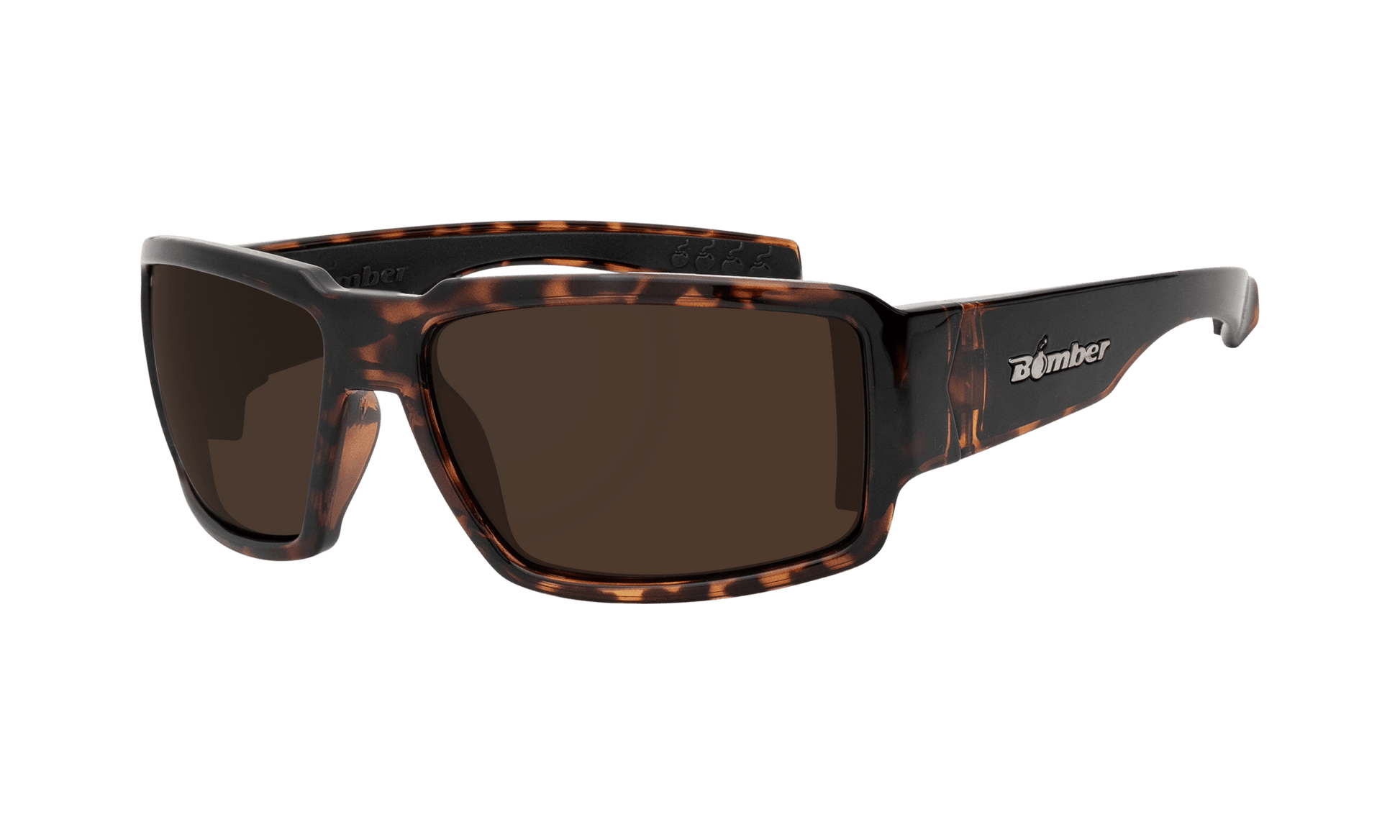BOOGIE - Polarized Tortoise - Sunglasses - Bomber Eyewear - BG112
