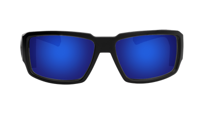 BOOGIE Safety - Blue Mirror - Safety Glasses - Bomber Eyewear - BG103BM