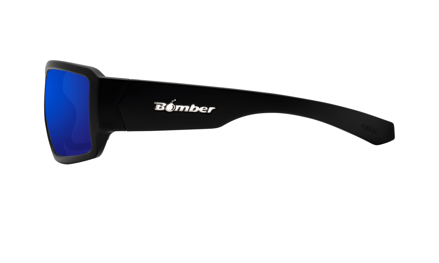 BOOGIE Safety - Blue Mirror - Safety Glasses - Bomber Eyewear - BG103BM