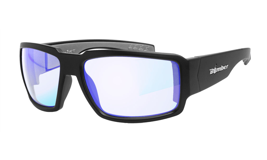 BOOGIE Safety - Clear Anti - Blue Light - Safety Glasses - Bomber Eyewear - BG301