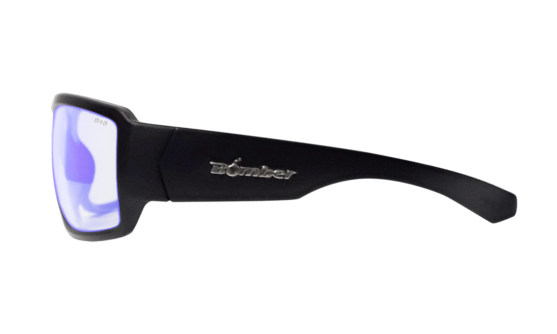 BOOGIE Safety - Clear Anti - Blue Light - Safety Glasses - Bomber Eyewear - BG301