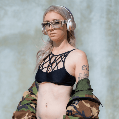 BOOGIE Safety - Clear Camo - Safety Glasses - Bomber Eyewear - BG106C