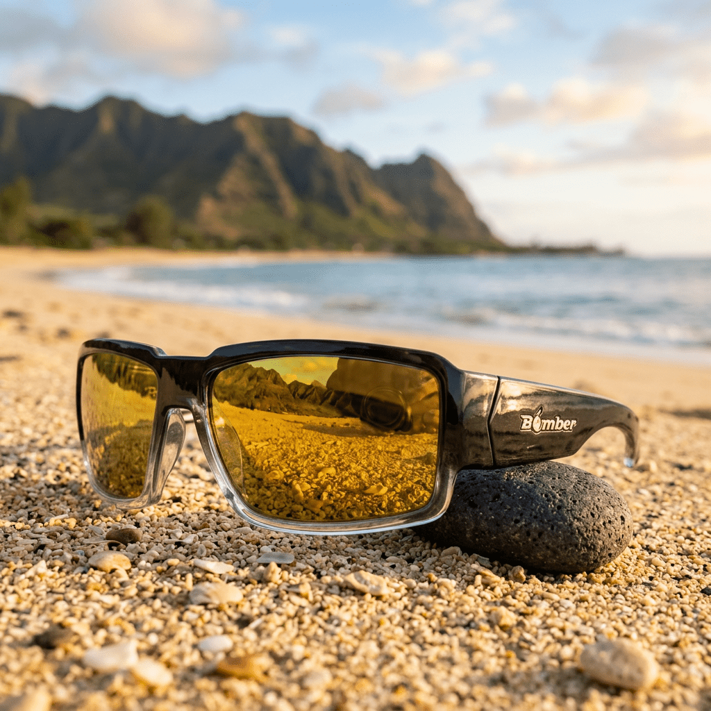 BOOGIE Safety - Gold Mirror Crystal - Safety Glasses - Bomber Eyewear - BG104GLD