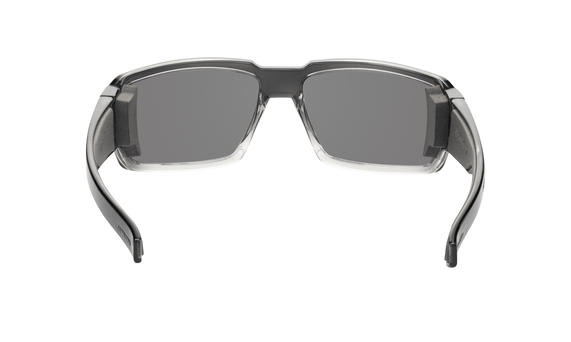 BOOGIE Safety - Polarized Blue Mirror Crystal - Safety Glasses - Bomber Eyewear - BG114BM