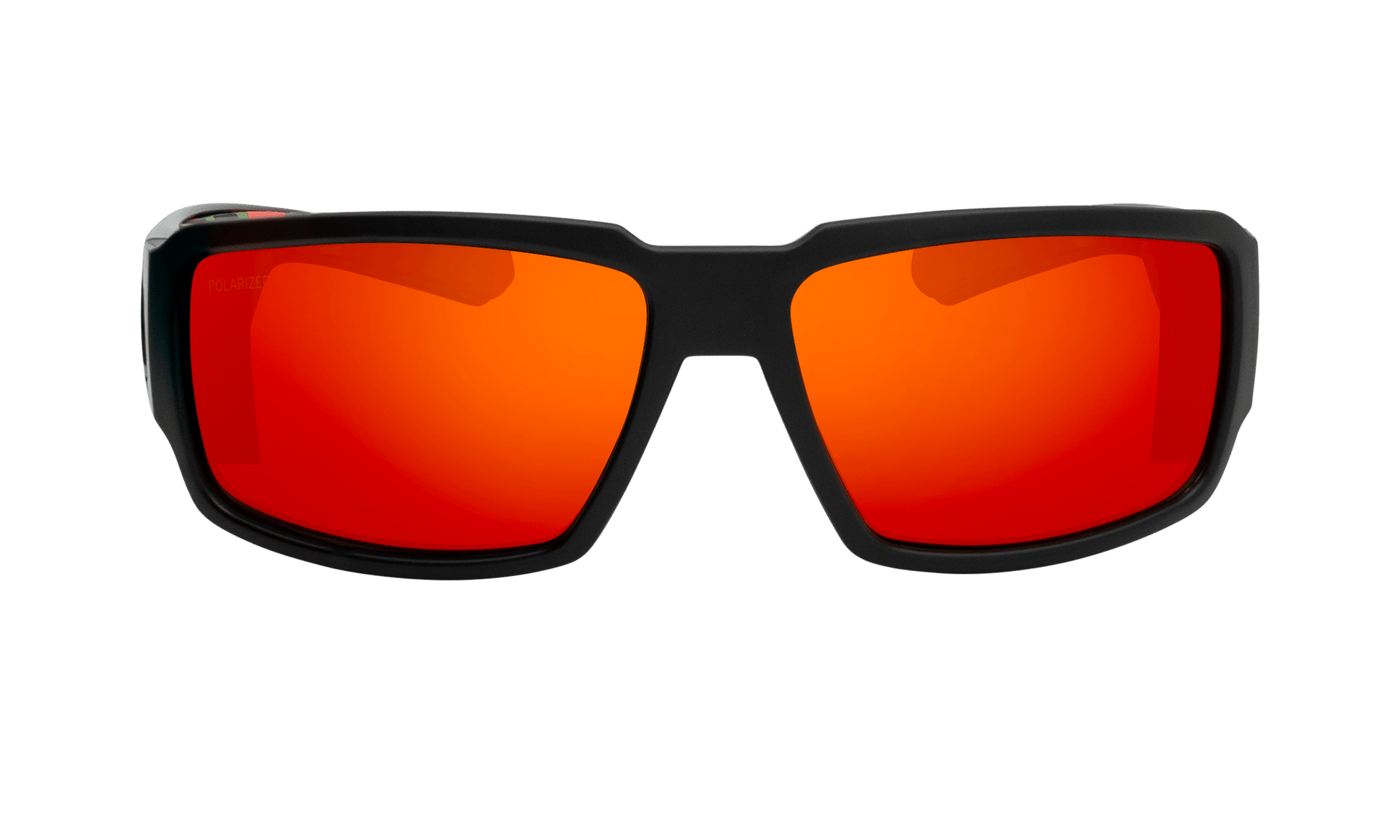 BOOGIE Safety - Polarized Red Mirror Mana Series - Safety Glasses - Bomber Eyewear - BG111RMRSTAM