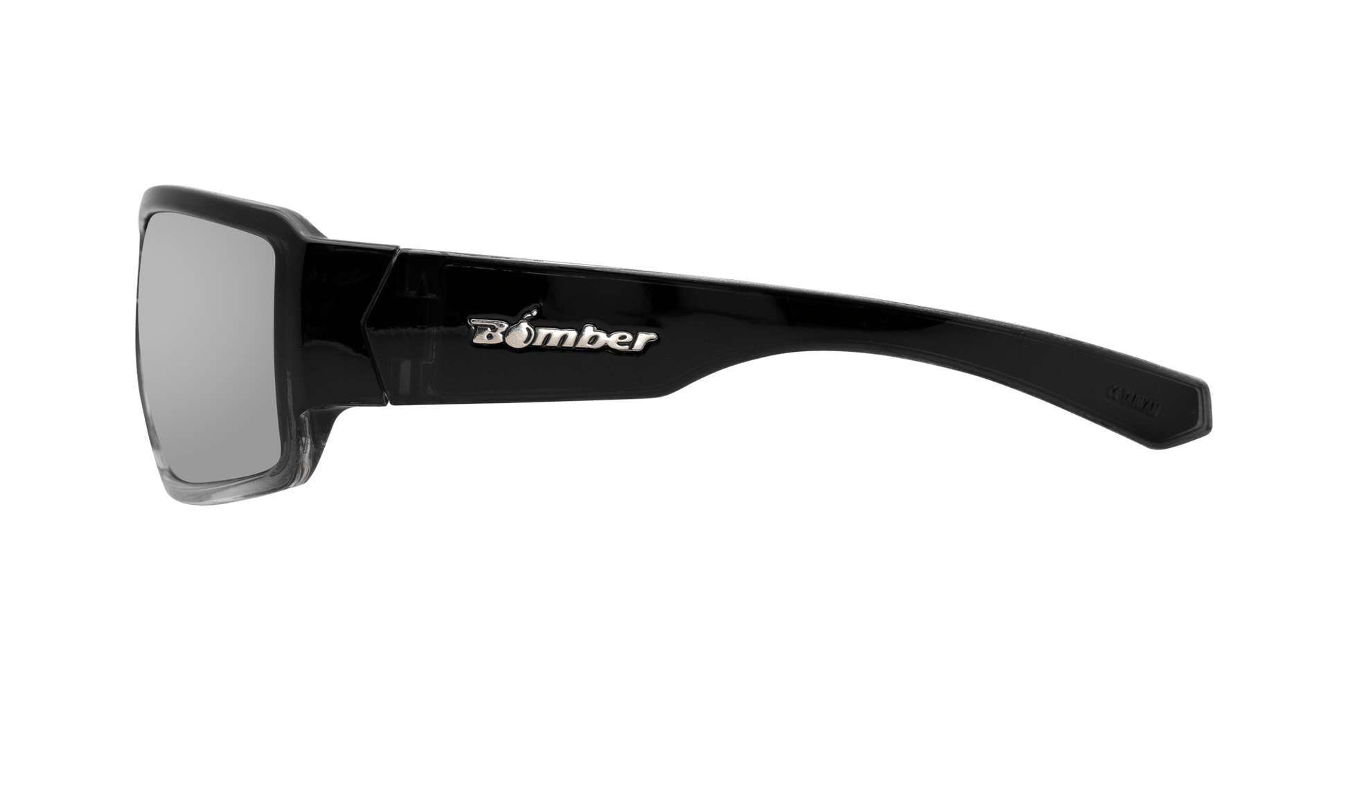 BOOGIE Safety - Polarized Silver Mirror Crystal - Safety Glasses - Bomber Eyewear - BG114