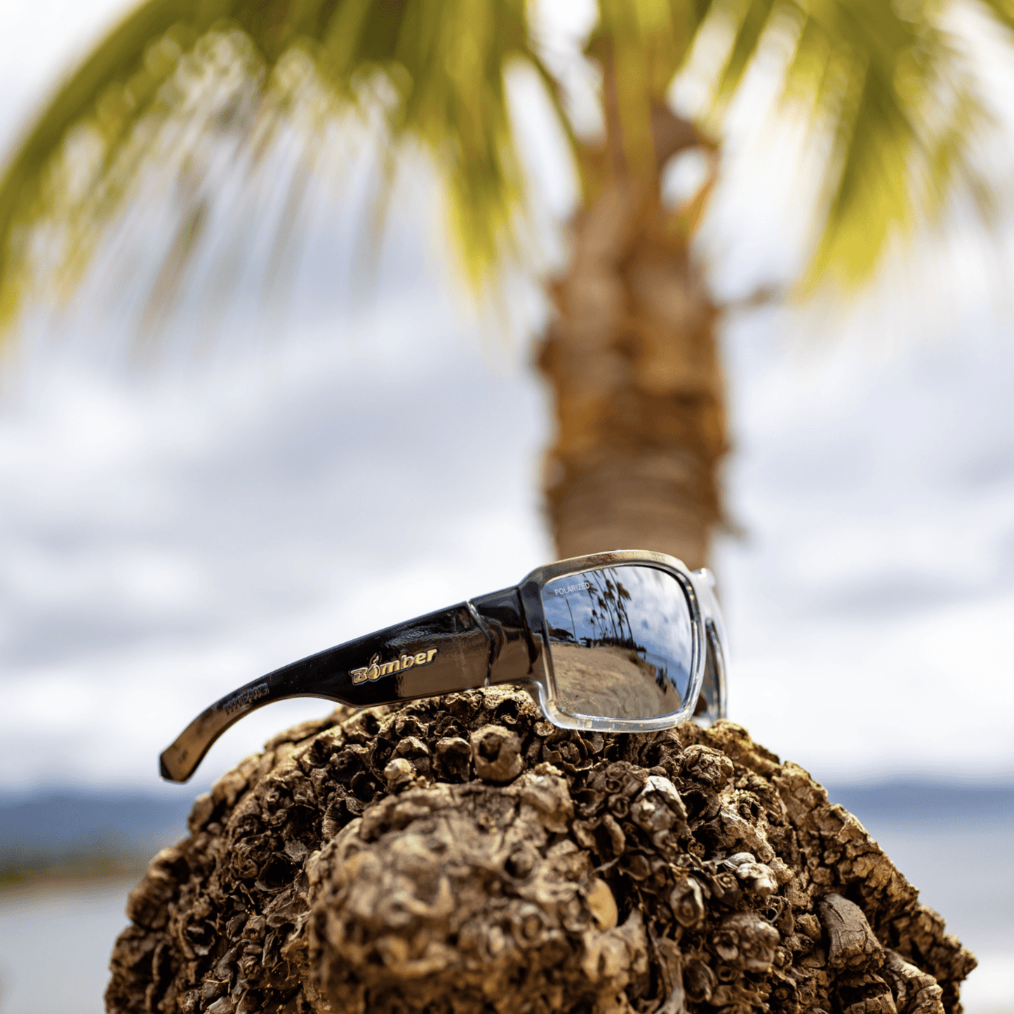 BOOGIE Safety - Polarized Silver Mirror Crystal - Safety Glasses - Bomber Eyewear - BG114