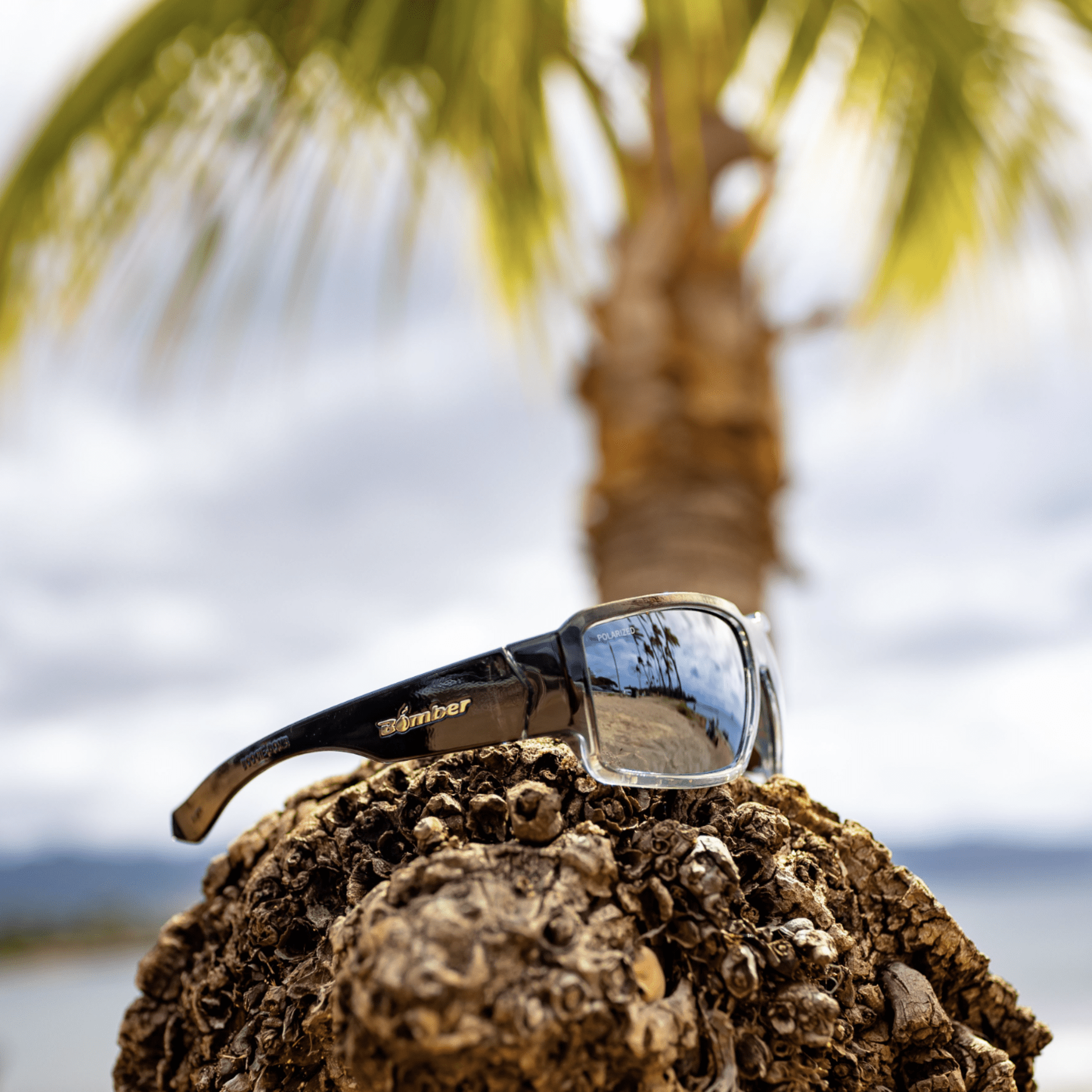 BOOGIE Safety - Polarized Silver Mirror Crystal - Safety Glasses - Bomber Eyewear - BG114