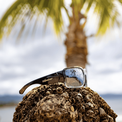 BOOGIE Safety - Polarized Silver Mirror Crystal - Safety Glasses - Bomber Eyewear - BG114