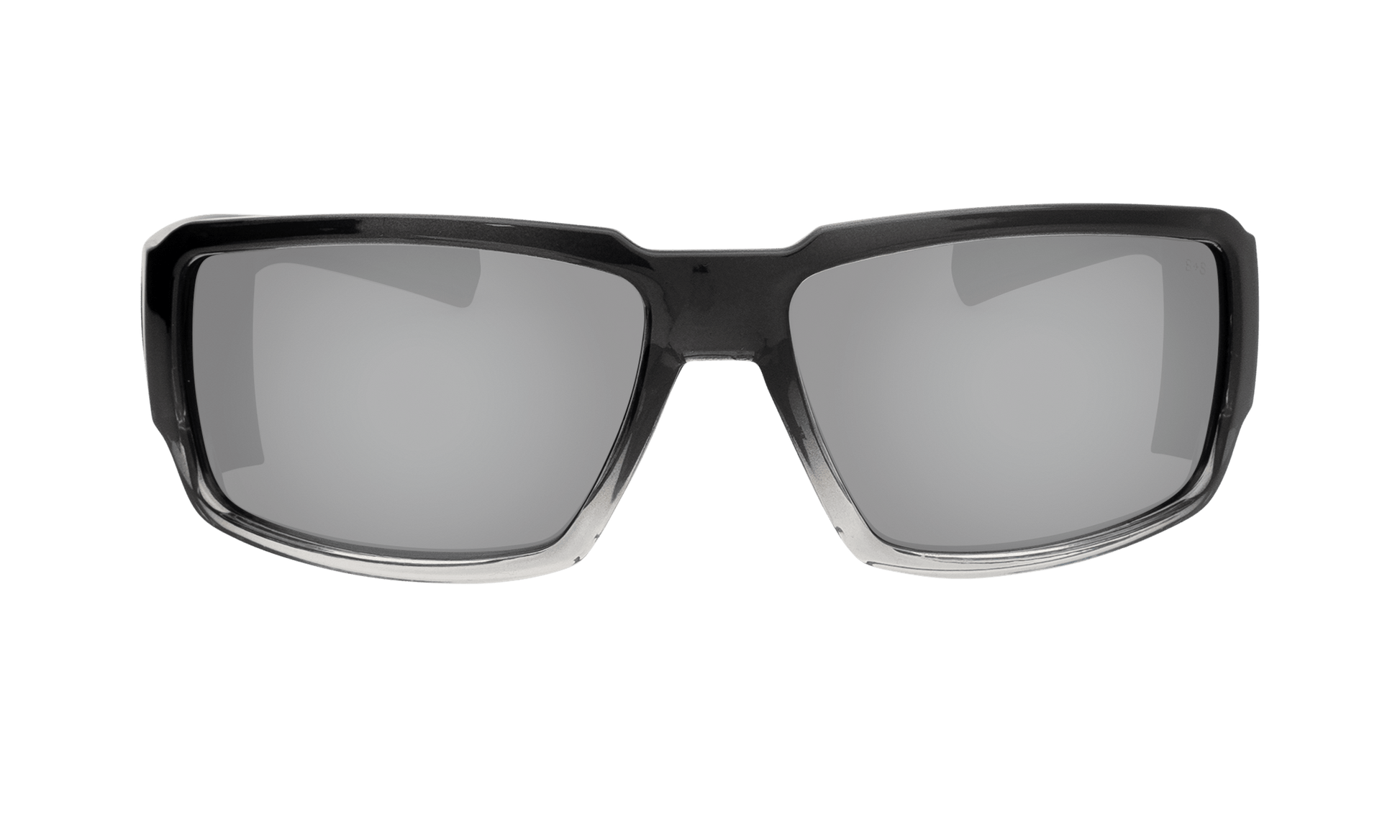 BOOGIE Safety - Polarized Silver Mirror Crystal - Safety Glasses - Bomber Eyewear - BG114
