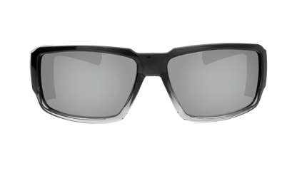 BOOGIE Safety - Polarized Silver Mirror Crystal - Safety Glasses - Bomber Eyewear - BG114