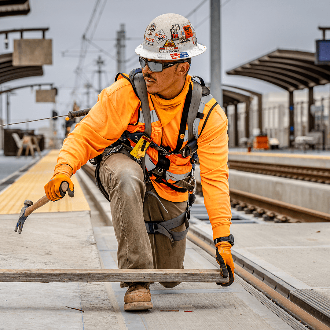 BOOGIE Safety - Polarized Silver Mirror Crystal - Safety Glasses - Bomber Eyewear - BG114