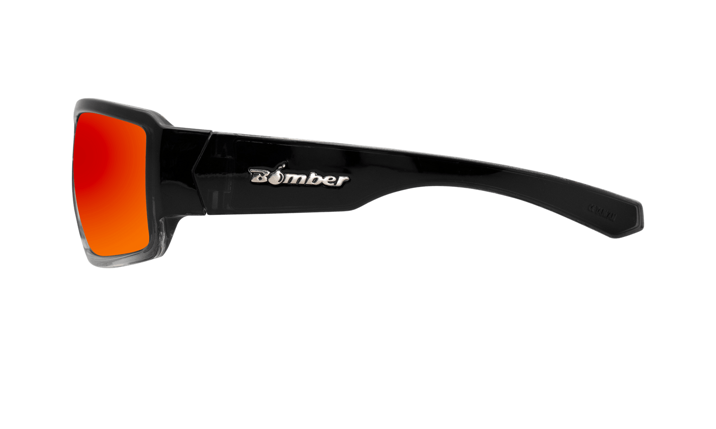 BOOGIE Safety - Red Mirror Crystal - Safety Glasses - Bomber Eyewear - BG104RMRF-3