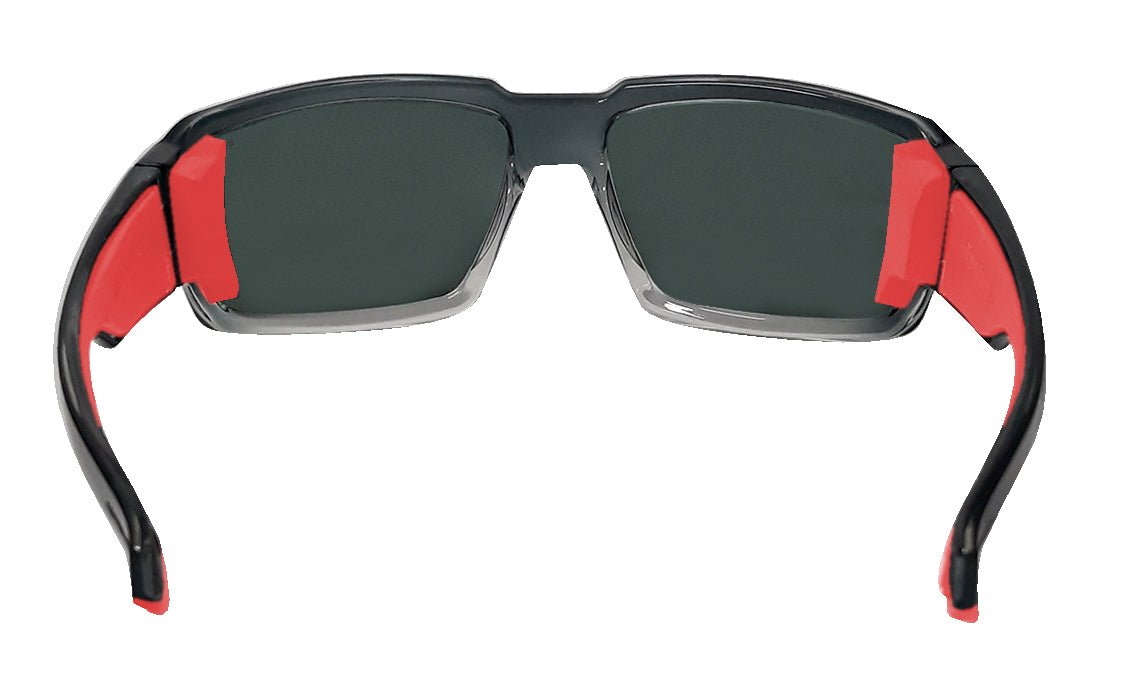 BOOGIE Safety - Red Mirror Crystal - Safety Glasses - Bomber Eyewear - BG104RMRF-3