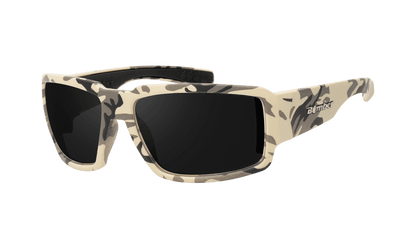 BOOGIE Safety - Smoke Camo - Safety Glasses - Bomber Eyewear - BG106S