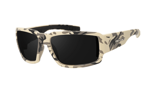 BOOGIE Safety - Smoke Camo - Safety Glasses - Bomber Eyewear - BG106S
