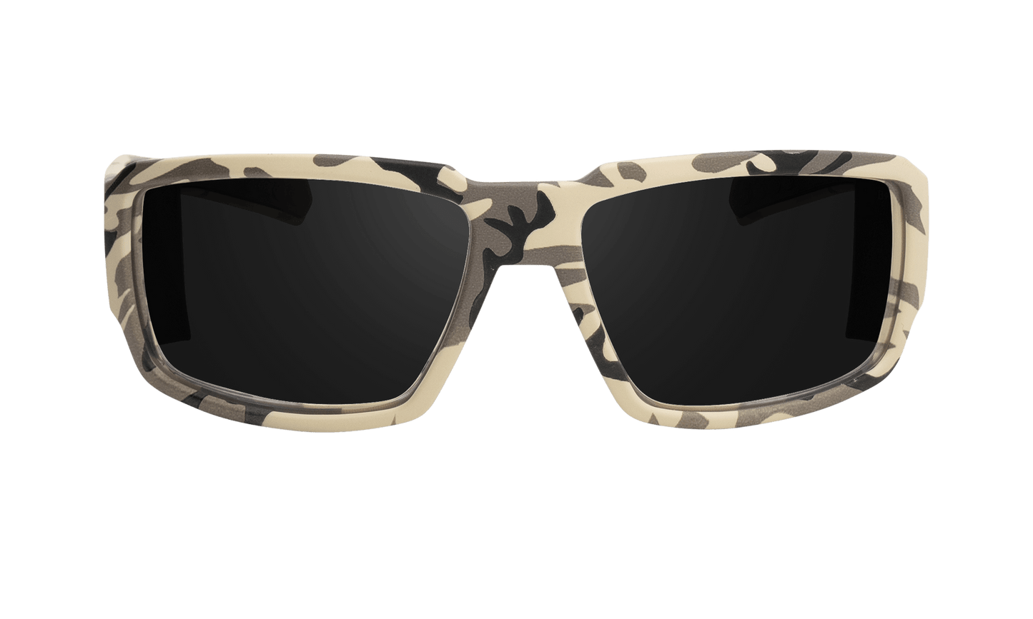 BOOGIE Safety - Smoke Camo - Safety Glasses - Bomber Eyewear - BG106S