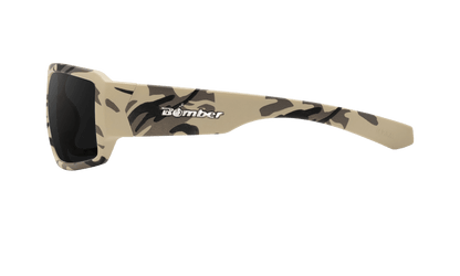 BOOGIE Safety - Smoke Camo - Safety Glasses - Bomber Eyewear - BG106S
