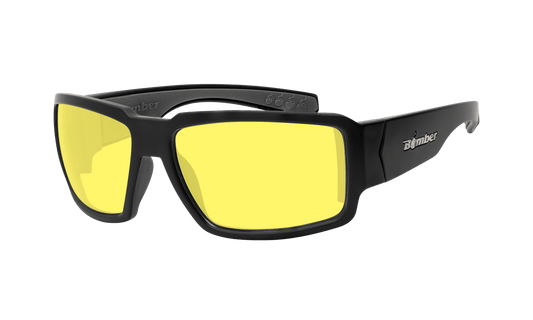 BOOGIE Safety - Yellow - Safety Glasses - Bomber Eyewear - BG102