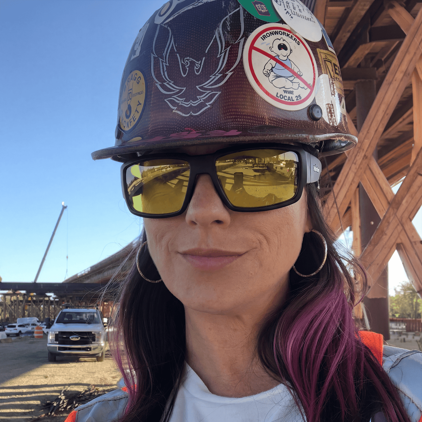 BOOGIE Safety - Yellow - Safety Glasses - Bomber Eyewear - BG102