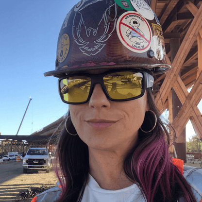 BOOGIE Safety - Yellow - Safety Glasses - Bomber Eyewear - BG102