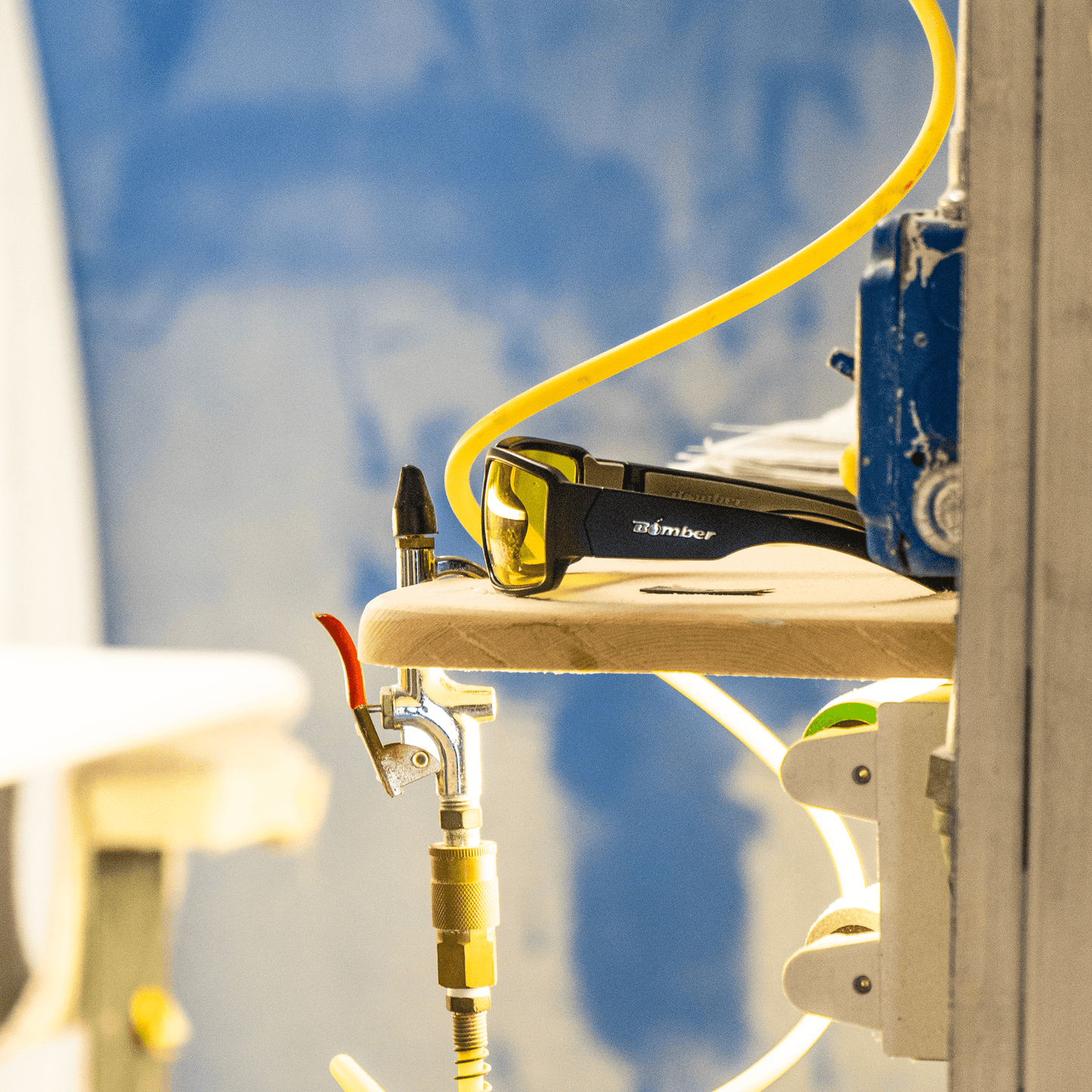 BOOGIE Safety - Yellow - Safety Glasses - Bomber Eyewear - BG102