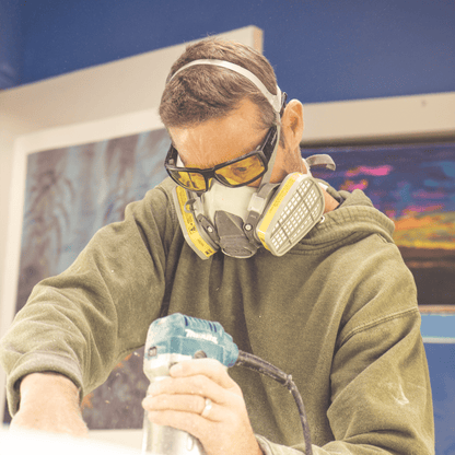 BOOGIE Safety - Yellow - Safety Glasses - Bomber Eyewear - BG102