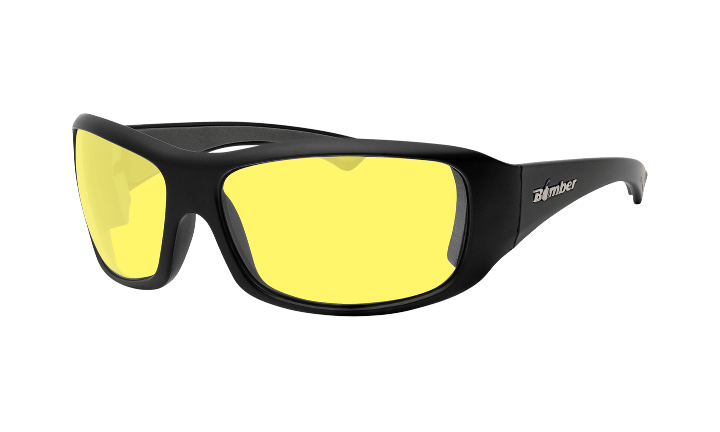 BUTTER Safety - Yellow - Safety Glasses - Bomber Eyewear - BT102